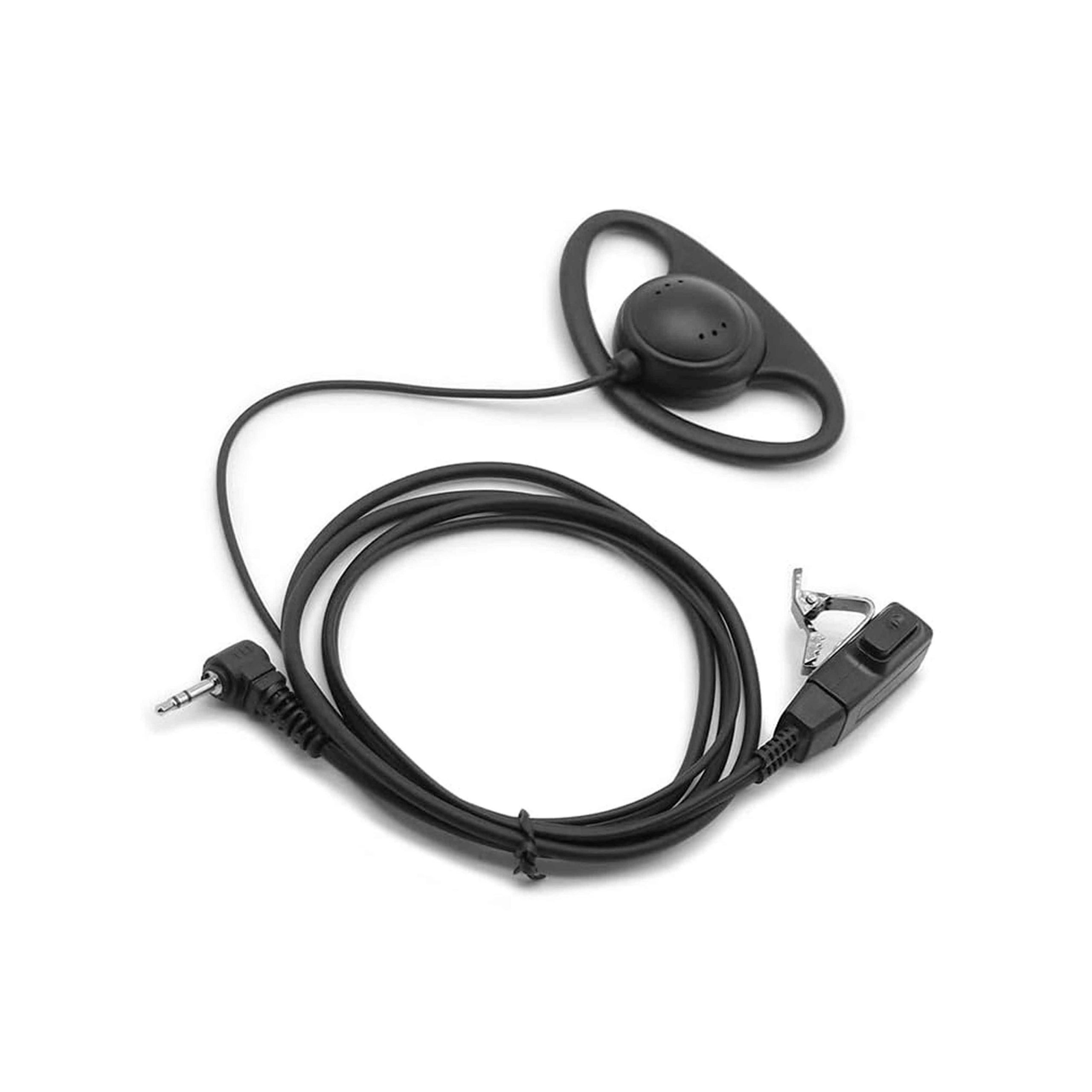 AURICULAR PARA VIGILANCIA CON MICRÓFONO PTT EN LINEA PARA RADIO HANDY TALKABOUT SERIE “T” GENÉRICA AU-RM1