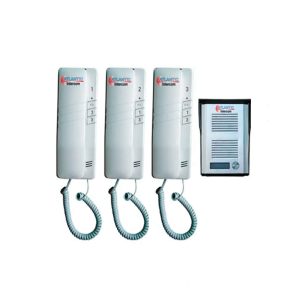 KIT INTERCOMUNICADOR 1 PUNTO 3 TELEFONOS ATLANTIC PE-2703