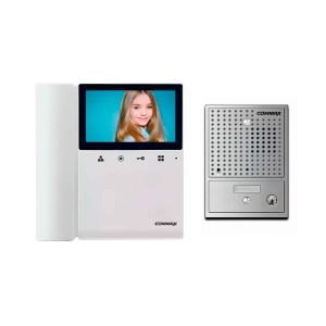 KIT DE VIDEO PORTERO A COLOR DE 4.3" PANTALLA LCD LED COMMAX, CDV-43K/DRC-4CG