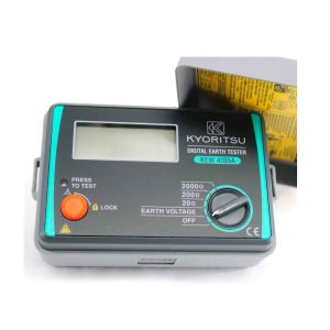 Telurómetro Digital Kyoritsu 4105AH Medidor de Resistencia de Tierra Profesional
