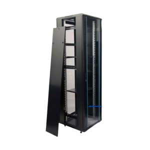 Gabinete Piso 42RU (ALT 206 x AN 60 x PROF 80cm) para Servidores y Redes LT USA LT-4206-80